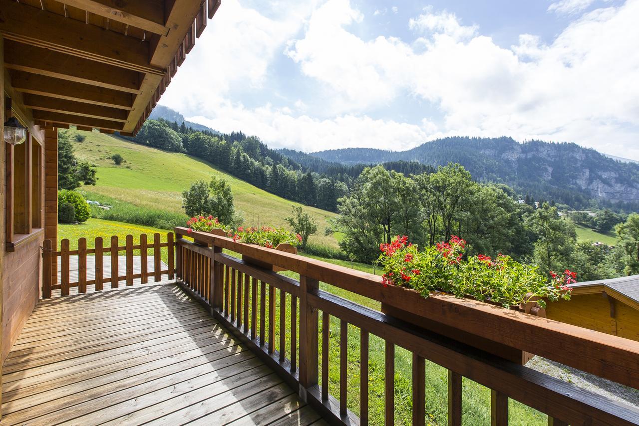 Les Chalets Du Danay Saint-Jean-de-Sixt Kültér fotó
